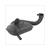 EXHAUST VESPA PX200/RALLY 200 BLACK TECNIGAS