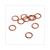 KUPFERRING 12x16mm 10 stuck