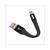 CHARGE CABLE 10cm / KEYCHAIN USB>MICRO USB  