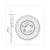 C.ARRIERE RIEJU RS1 38.1mm 5holes 36t IGM