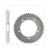 REAR SPROCKET APRIILA RS'99-'02 102mm 5h 44t IGM