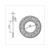 REAR SPROCKET APRILLIA RS'99-'02 102mm 5h 47t IGM