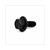 BUND-SCHRAUBE M6x15 (8x4) SCHWARZ (1) ORG