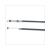 CABL.DE FREIN AVAN SUZUKI TSX + 15cm NOIR