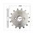 FRONT SPROCKET DERBI SENDA-SM 15t 