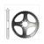 REAR SPROCKET YAMAHA DT50R (420) 44.2mm 8hole 52t 