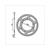 REAR SPROCKET RIEJU MRX/SMX SENDA-R nm 56t  IGM