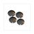 BOLZEN ABDEKKUNG FUR M6 IMBUS CHROME 4 stuck