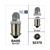 LAMPE BA9S   6V/12V LED WEISS BOLLARD (2)