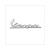 VESPA EMBLEEM DICK AUFKLEBER 10cm CHROM