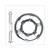 REAR SPROCKET MBK 94mm D12 10holes 54t 