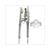 GABEL PEUGEOT 103 MVL CHROME STD