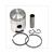 PISTON ZUNDAPP 50cc 39.00mm 2 RINGS (L)