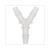 TUBE CONNECTOR Y-PIECE 7.9mm CLEAR (1)