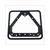 NUMBERPLATE BRACKET 145x125 RETRO MATT BLACK