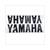 YAMAHA AEROX STICKERSATZ UNTERBODEN SCHWARZ