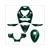 LACKSATZ KIT PIAGGIO ZIP''00 LC (6) JAGUAR GREEN