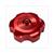TANKDECKEL DERBI SENDA-R ALUMINIUM ROT 40mm