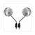 SPIEGEL KYMCO LIKE SYM FIDDLE II CHROM CE SATZ L/R