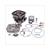 ZYLINDERKIT PIAGGIO 2T LC 48mm BLACK TROPHY TP