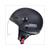 HELMET STREET ENTIRE MATT BLACK       S