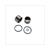 KIT COUPELLES 25x15 DERBI/APRILIA JASIL